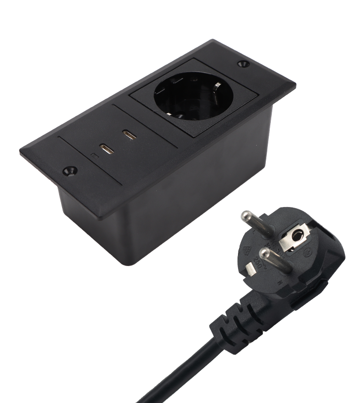 728 series European standard unit plug-in double C