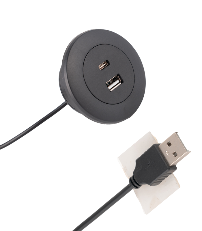 小圓形USB+C