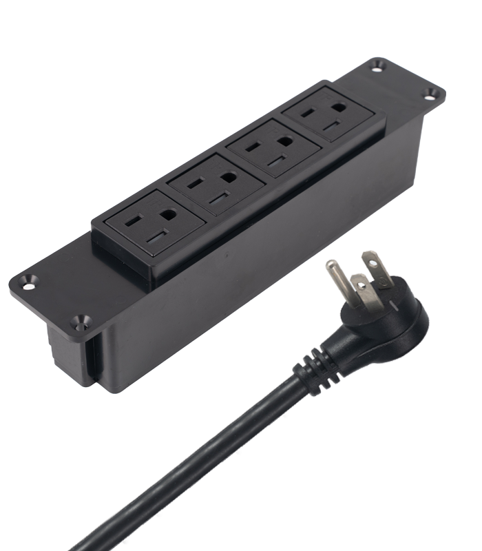 Hidden four-bit plug