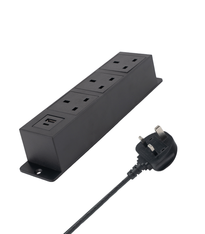 英規(guī)三位插+USB